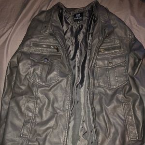 BLACK Men’s Leather Jacket